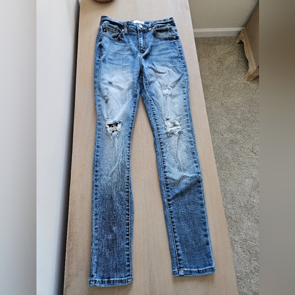 KanCan Denim - Kancan Distressed Denim Jeans
